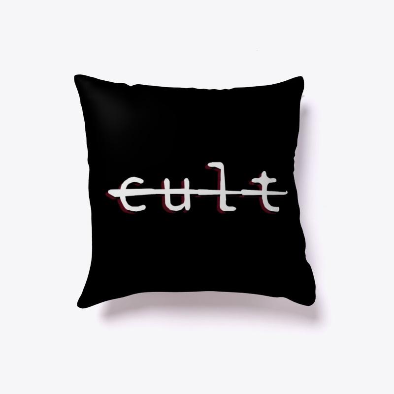 cult - white logo (accessories)