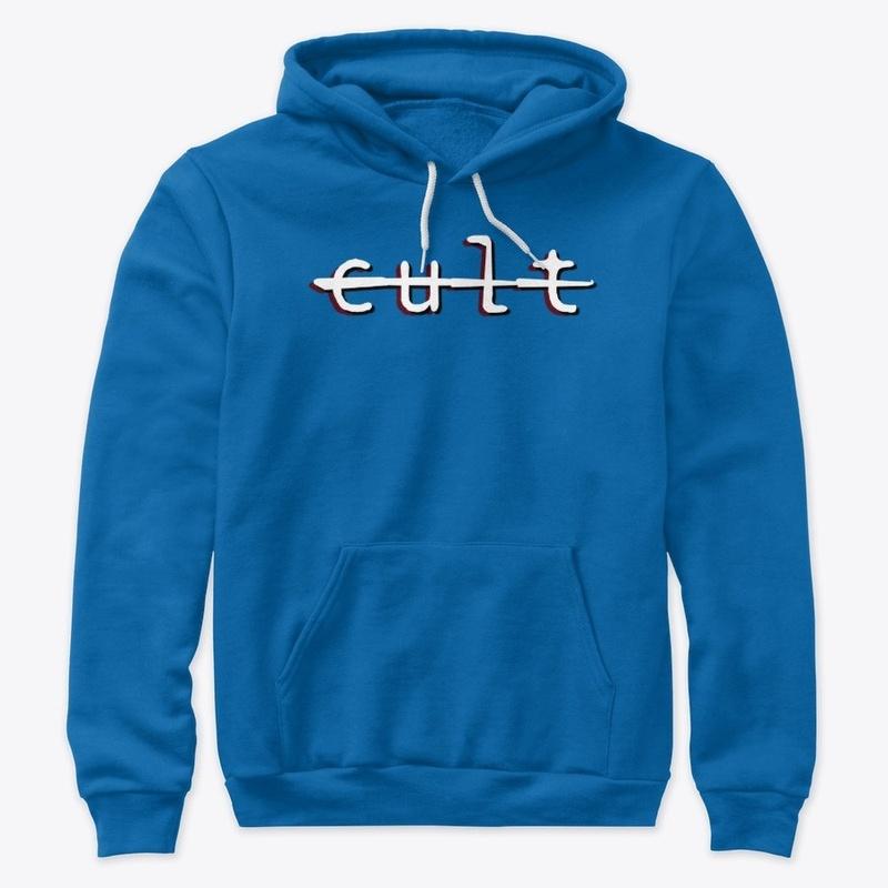 cult - white logo (apparel)