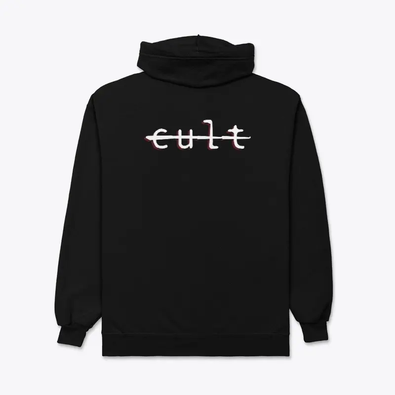 cult - white logo (apparel)