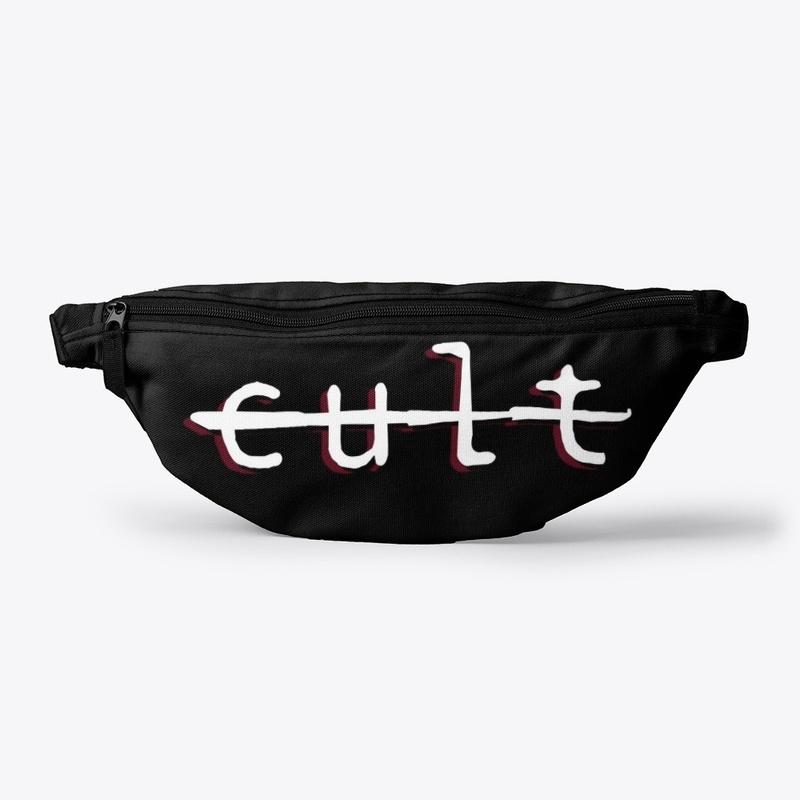 cult - white logo (accessories)