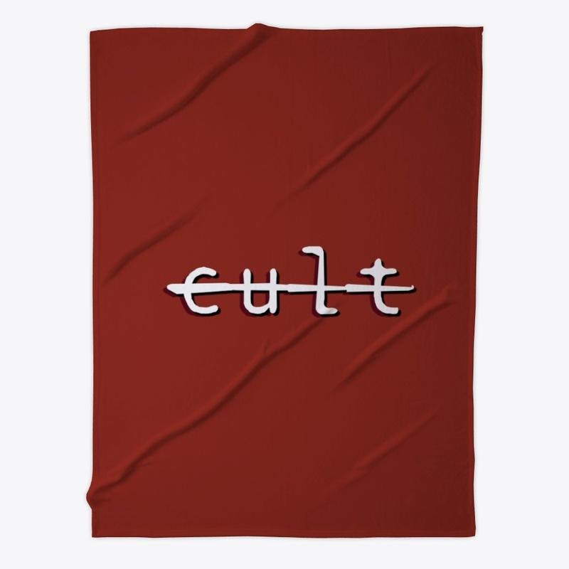 cult - white logo (accessories)