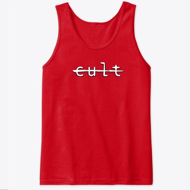 cult - white logo (apparel)