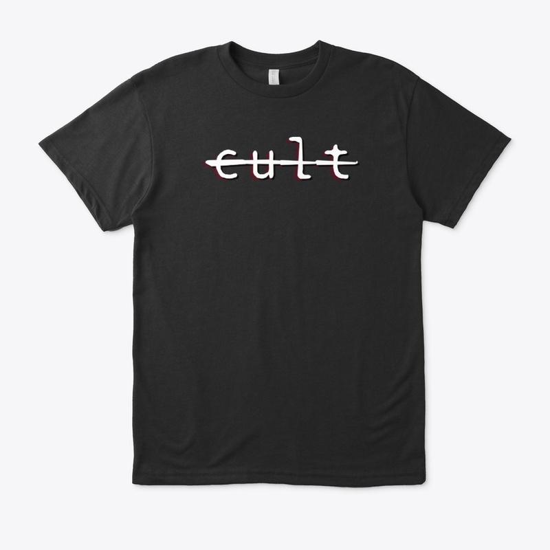 cult - white logo (apparel)